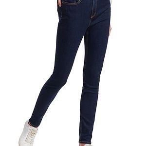 Rag & Bone Marine Blue Nina High Rise Skinny Jeans